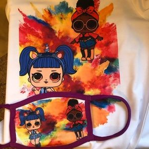 T-shirt and mask set